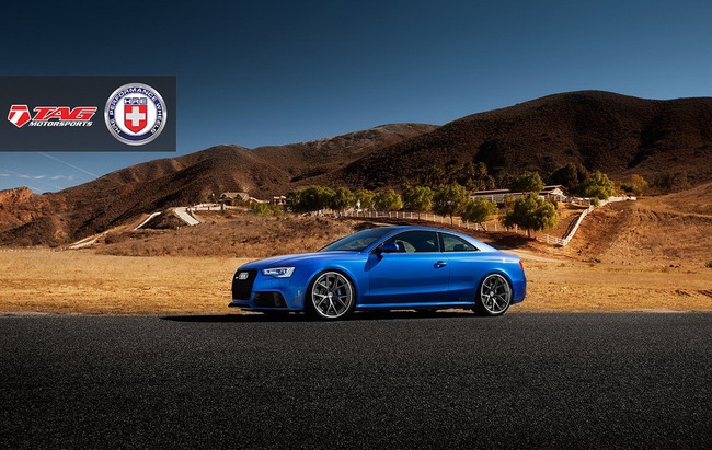Audi RS5 thể thao hơn với bộ la-zăng HRE S101 3