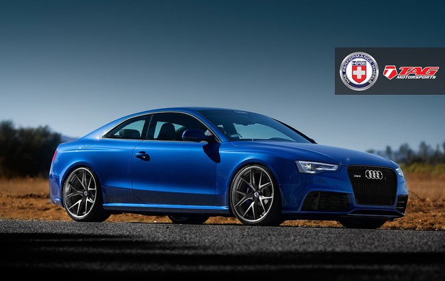 Audi RS5 thể thao hơn với bộ la-zăng HRE S101 6