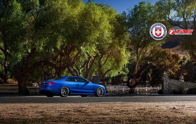 Audi RS5 thể thao hơn với bộ la-zăng HRE S101 7