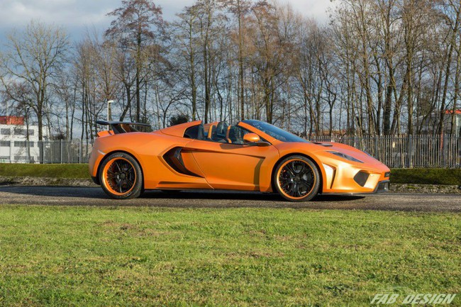 Bản độ siêu nhanh của McLaren 12C Spider 9