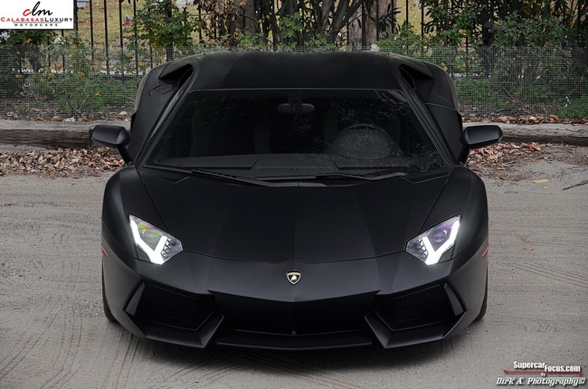 Rao bán siêu xe Lamborghini Aventador LP700-4 màu đen tuyệt đẹp 7