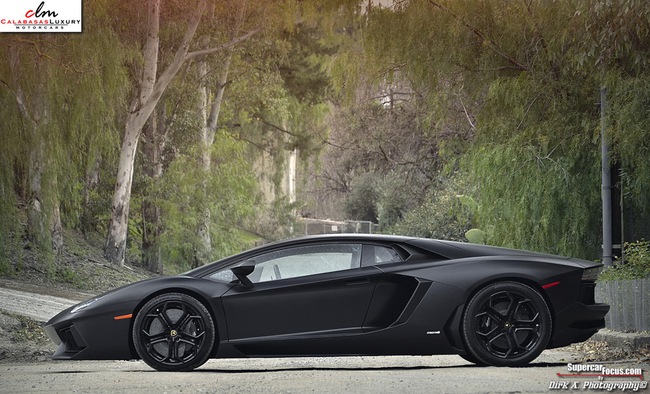 Lamborghini Aventador Black Matte Performance