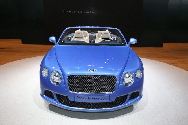 Bentley Continental GTC Speed đã đến Detroit 7