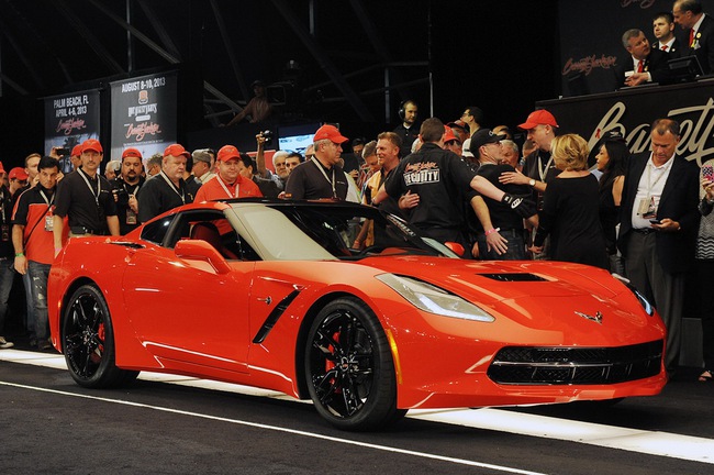 Siêu xe Corvette Stingray đầu tiên có giá 1,1 triệu đô la 4