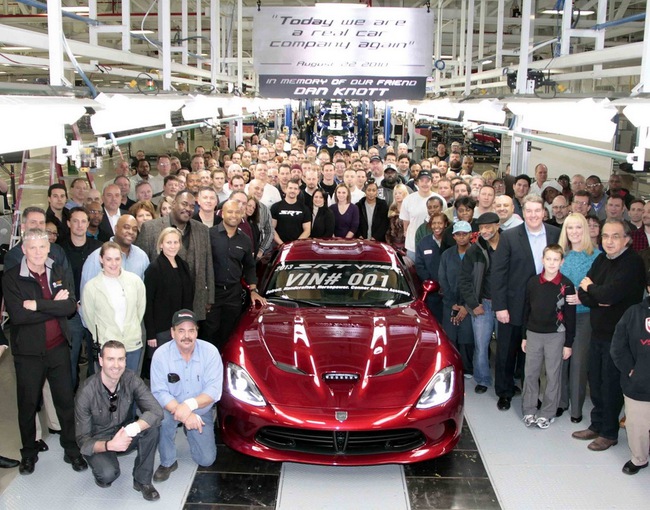 “Siêu rắn” Dodge SRT Viper bắt đầu đi vào sản xuất 1