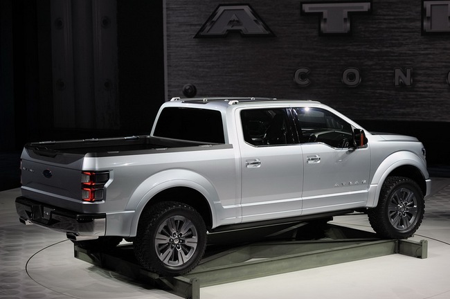 Ford Atlas Concept: Bán tải tiện nghi như sedan 29