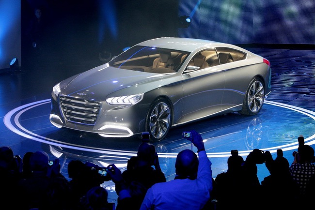Hyundai HCD-14 Concept: Hiện thân của Genesis Sedan 18