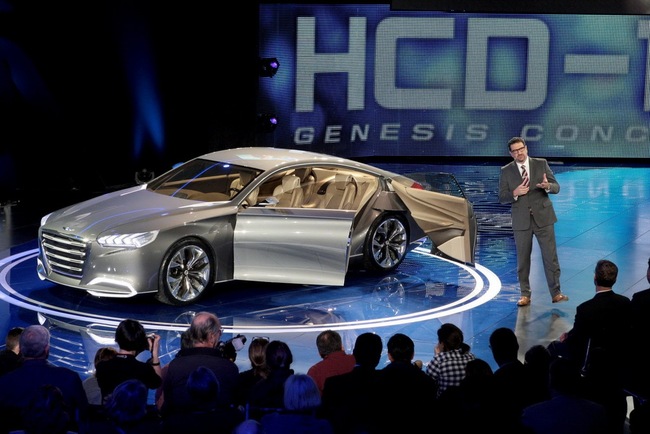 Hyundai HCD-14 Concept: Hiện thân của Genesis Sedan 21