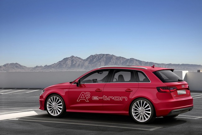 Audi A3 e-Tron: Tiết kiệm xăng như xe máy 4