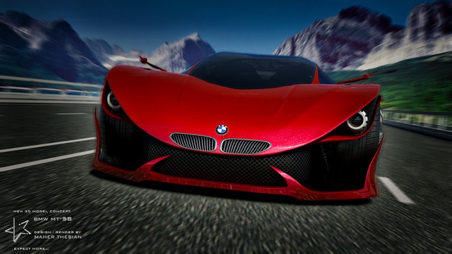 Siêu xe BMW MT-58 Concept “của” Maher Thebian 1