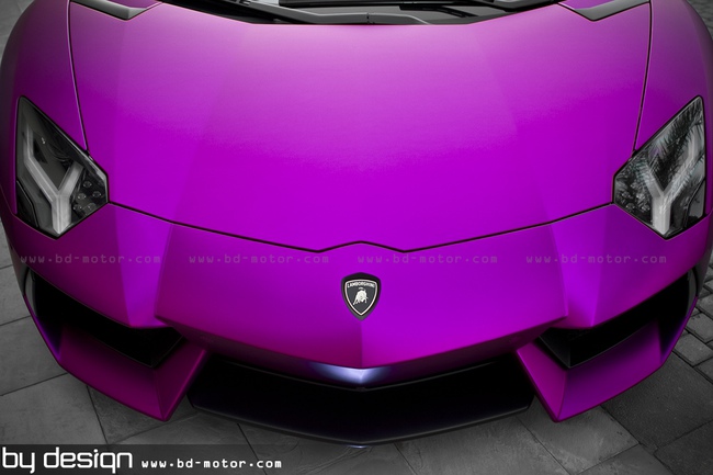 Siêu xe Lamborghini Aventador màu “tím Huế” của tỷ phú Qatar 12