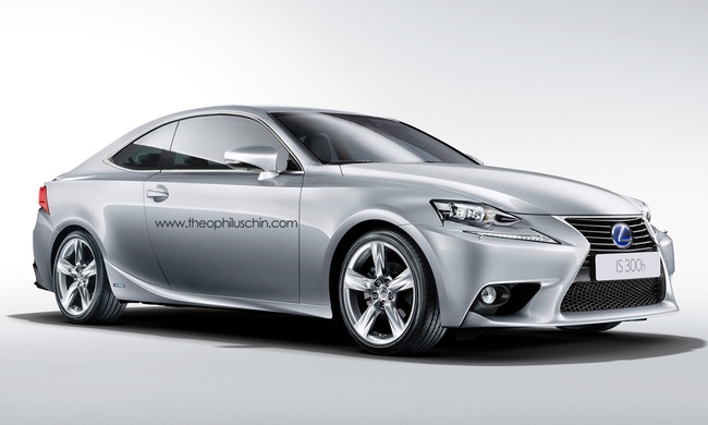 Phác họa Lexus IS Coupe 1 Phác họa Lexus IS Coupe 1