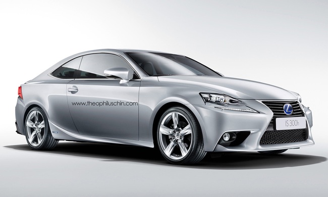 Phác họa Lexus IS Coupe 1