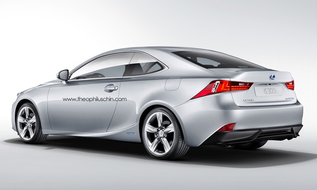 Phác họa Lexus IS Coupe 3 Phác họa Lexus IS Coupe 3