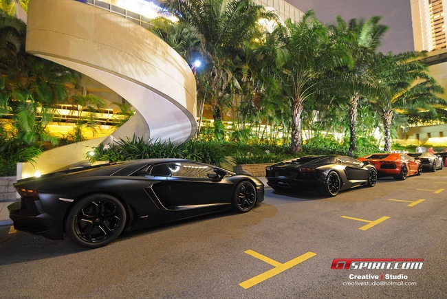 Dàn siêu xe hội ngộ tại Singapore mừng năm mới 20