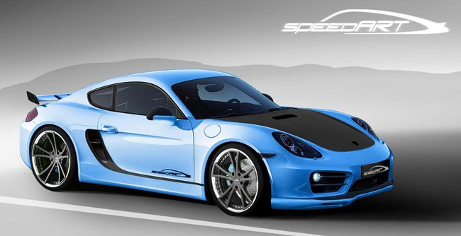 SpeedART hé lộ bản độ Porsche Cayman 1