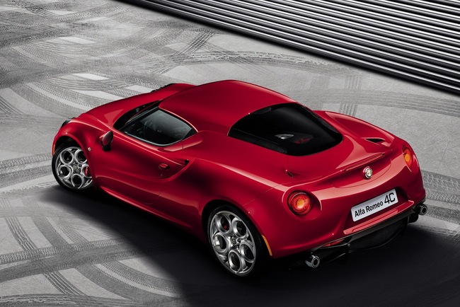 Alfa Romeo 4C: Sẽ chỉ có 1.000 chiếc được xây dựng 4