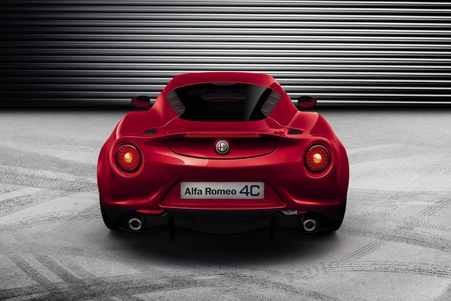 Alfa Romeo 4C: Sẽ chỉ có 1.000 chiếc được xây dựng 6