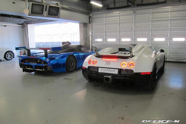 Bugatti Veyron và Maserati MC12 Corsa đua nhau khoe sắc tại Fuji Speedway 40