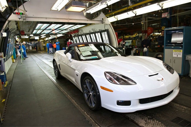 Chiếc Chevrolet Corvette C6 cuối cùng xuất xưởng 1