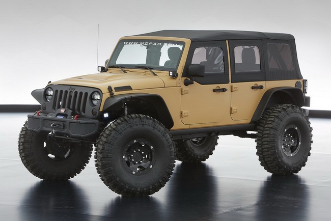 Jeep khoe sáu chiếc xe off-road mới 7