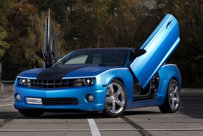 Chevrolet Camaro SS độ cửa cắt kéo của Schwabenfolia 1