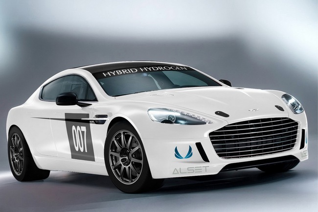 Aston Martin Rapide S Hybrid Hydrogen đến Nurburgring 1