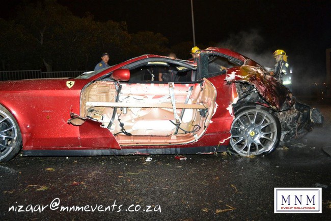 Ferrari 612 Scaglietti tành ở Cape Town 11