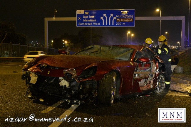 Ferrari 612 Scaglietti tành ở Cape Town 12