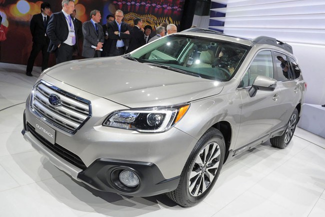 Subaru Outback 2015: Xe SUV mà tiết kiệm xăng 4