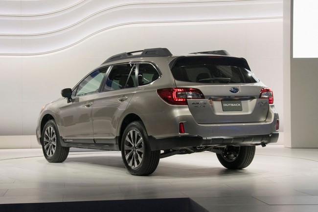 Subaru Outback 2015: Xe SUV mà tiết kiệm xăng 9