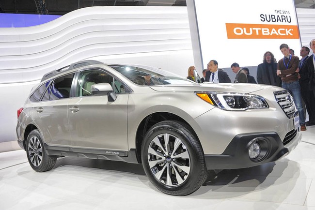 Subaru Outback 2015: Xe SUV mà tiết kiệm xăng 5