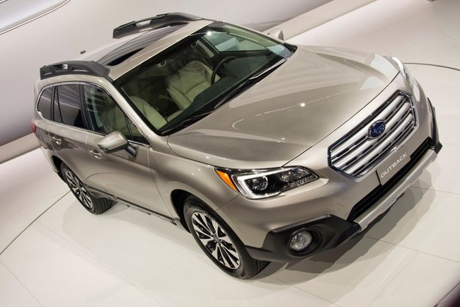 Subaru Outback 2015: Xe SUV mà tiết kiệm xăng 6