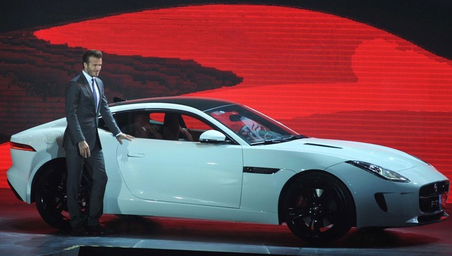 David Beckham giới thiệu Jaguar F-Type Coupe tại triển lãm Bắc Kinh 4