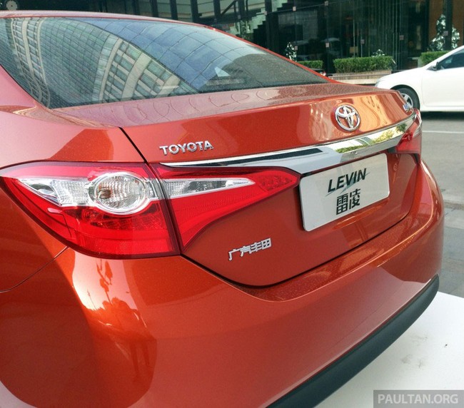 Toyota Levin thế hệ mới - Corolla Altis của người Trung Quốc 4