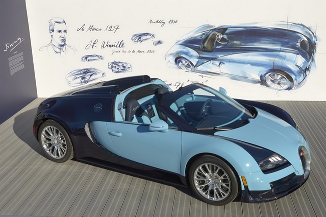 Bugatti mang huyền thoại Veyron “Jean-Pierre Wimille” đến Pebble Beach 2