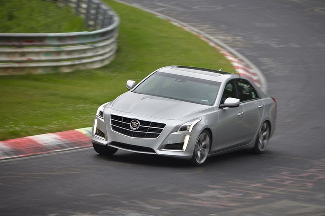 Cadillac CTS Vsport thử sức tại Nurburgring 1
