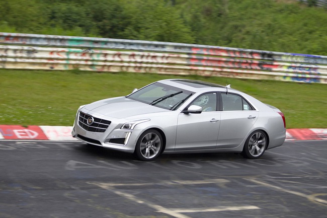 Cadillac CTS Vsport thử sức tại Nurburgring 2