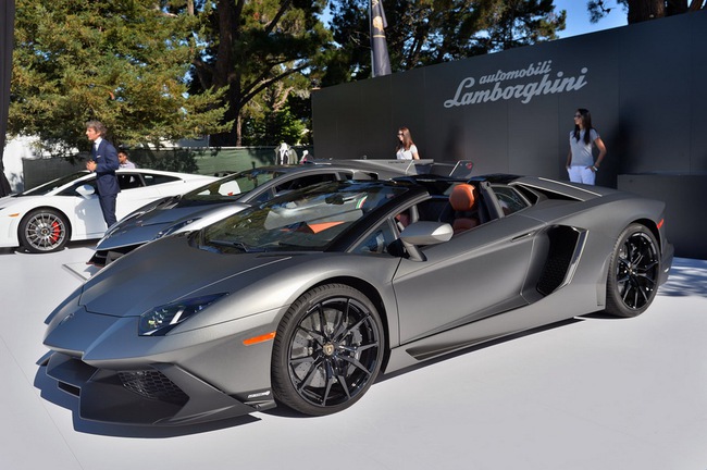 Lamborghini mang Aventador Roadster và Gallardo phiên bản “sinh nhật” đến Monterey 2013 1