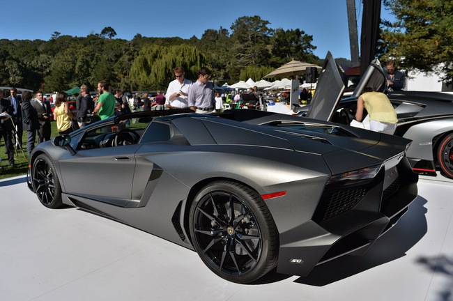 Lamborghini mang Aventador Roadster và Gallardo phiên bản “sinh nhật” đến Monterey 2013 2