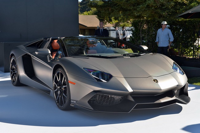 Lamborghini mang Aventador Roadster và Gallardo phiên bản “sinh nhật” đến Monterey 2013 3