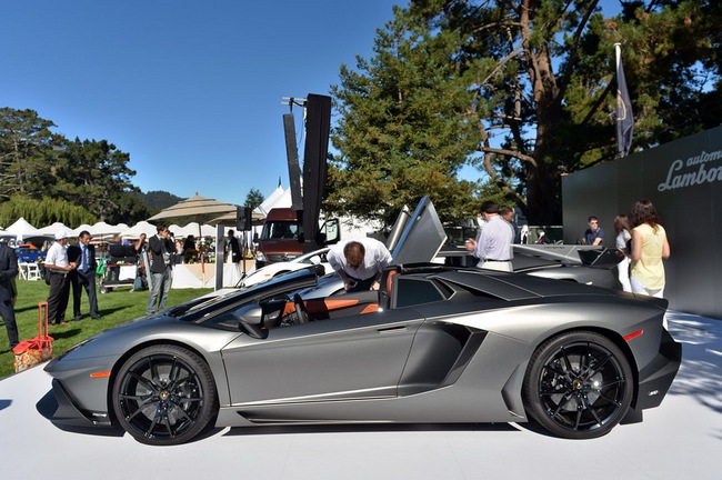 Lamborghini mang Aventador Roadster và Gallardo phiên bản “sinh nhật” đến Monterey 2013 4