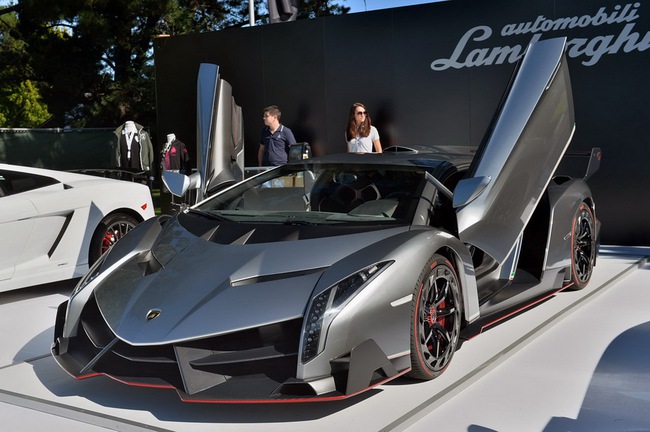 Lamborghini Veneno lăn bánh tại Monterey 2013 3
