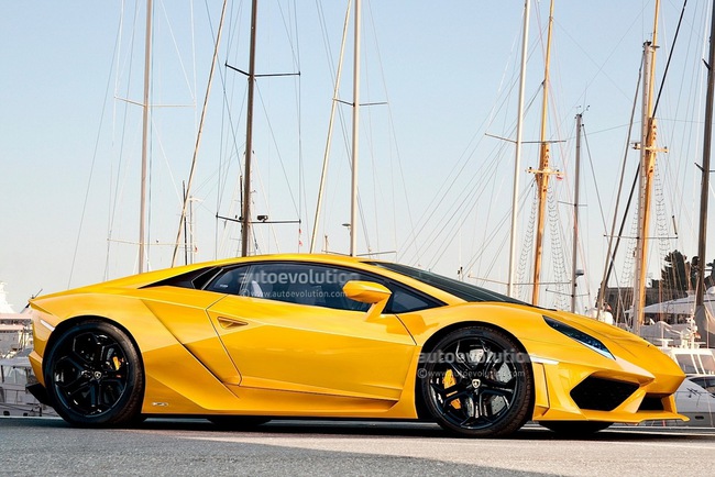 Phác họa Lamborghini Cabrera Coupe và Spyder 1