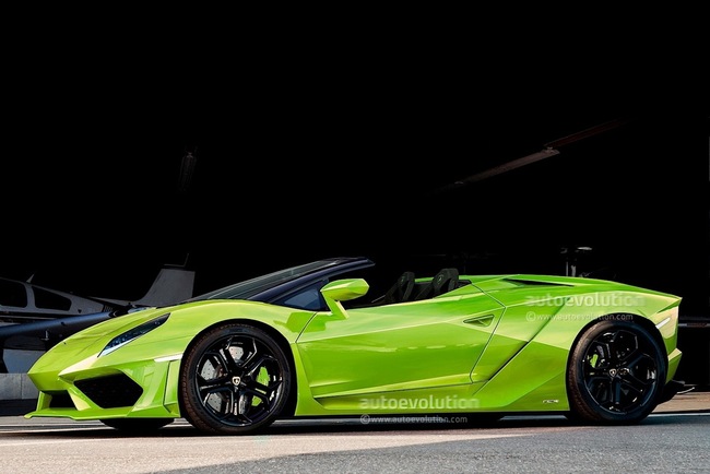 Phác họa Lamborghini Cabrera Coupe và Spyder 2