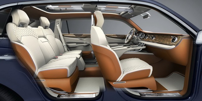 Bentley SUV sẽ được trang bị động cơ 12 xi-lanh 6