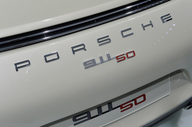 Porsche 911 50th Anniversary khoe sắc tại Frankfurt 7