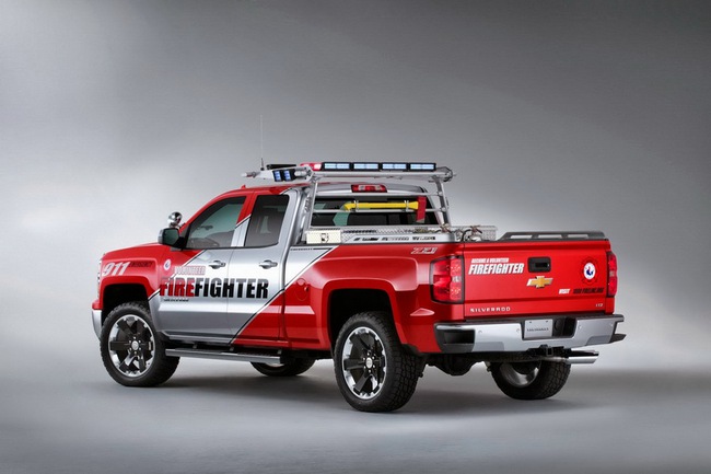 "Lính cứu hỏa" Chevrolet Silverado đặc biệt 4