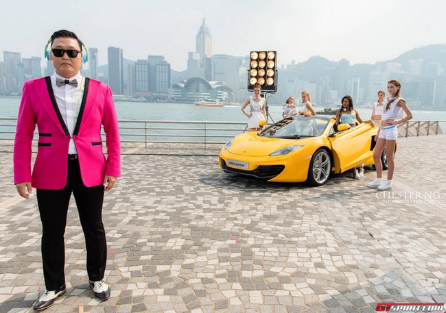 PSY sử dụng siêu xe trong MV ca nhạc mới 6