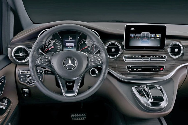 Chiêm ngưỡng nội thất của Mercedes-Benz V-Class mới 8